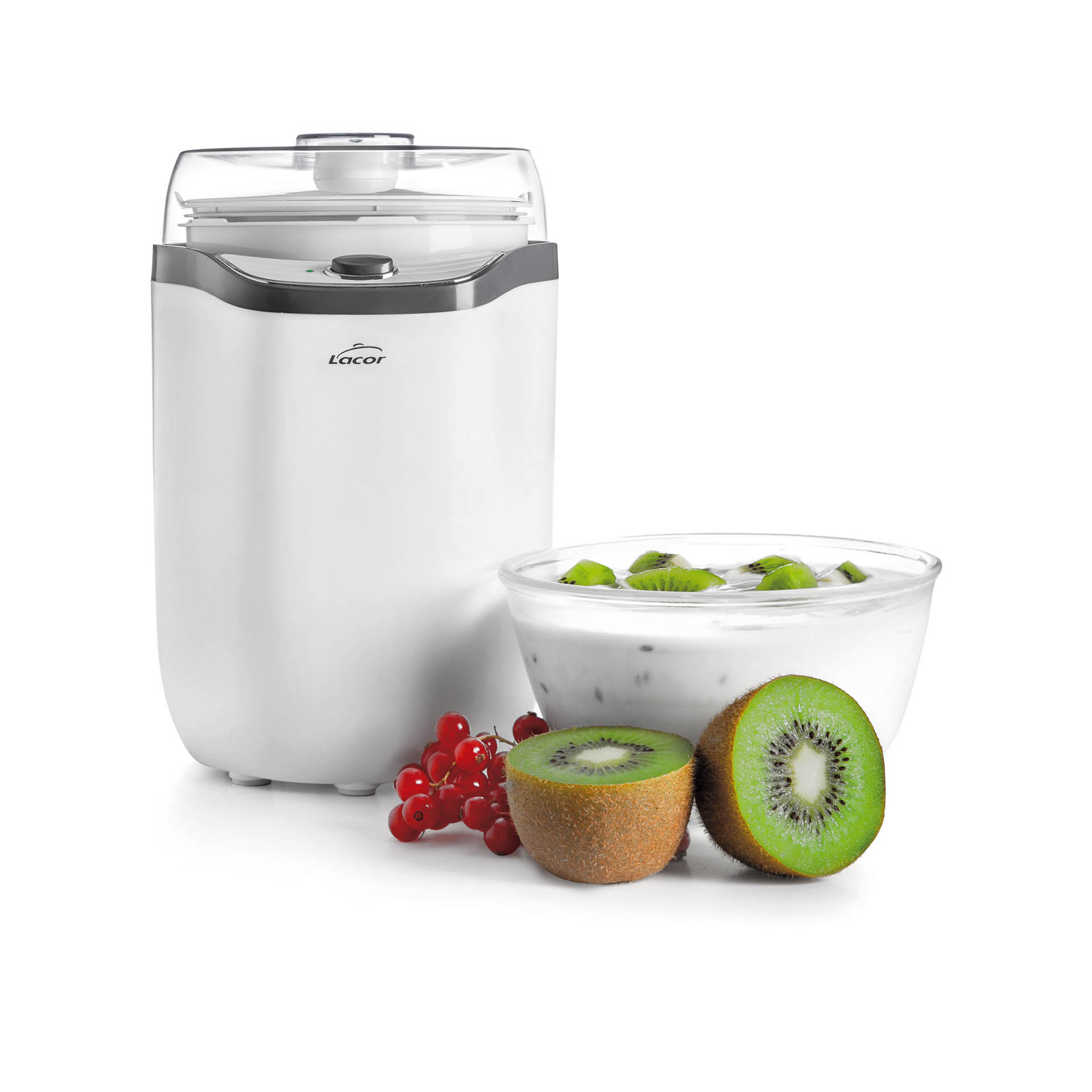 Iogurteira Elétrica Branca 20W 1000ml 18X16X24cm