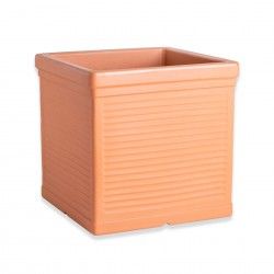Vaso Plstico Millerigue Quadrado Terracota N.50 50X50X50cm