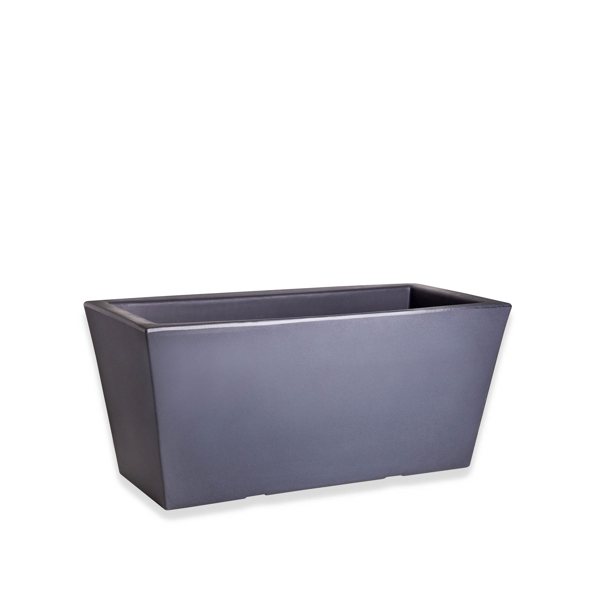 Floreira Plástica Camelia Preto N.60 30X30X35cm