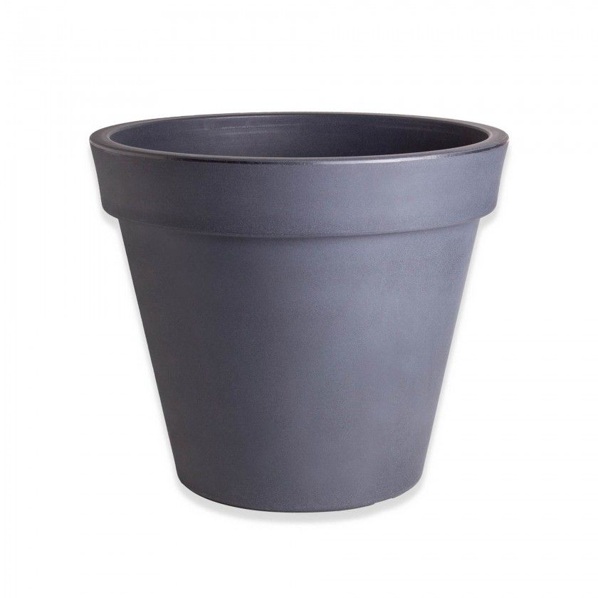 Vaso Plstico Standard Redondo Preto N.60 61X55cm