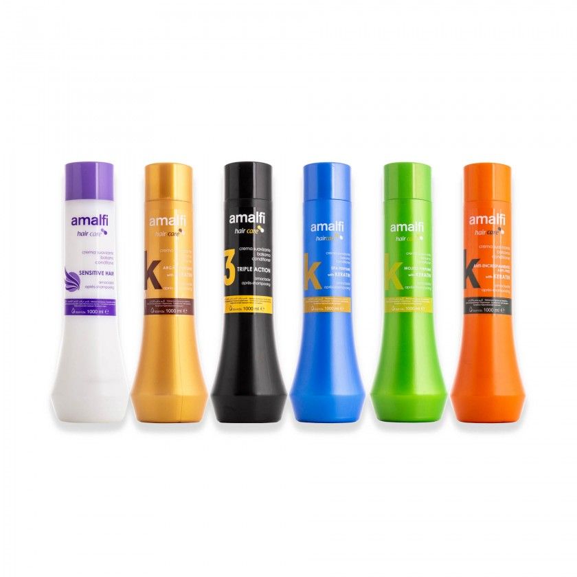 Amaciador Cabelo Amalfi Triple Action 1000ml Amaciador Cabelo Amalfi Triple Action 1000ml