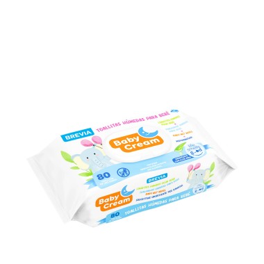 Toalhitas Bebé Babycream Fresh Aloe Pack 80