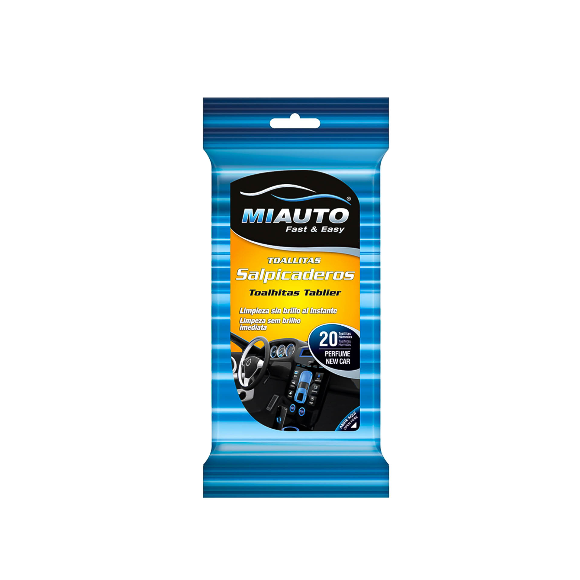 Toalhitas Miauto Tablier New Car Pack 20