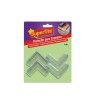 Protetor Acrílico Canto Supertite Pack 4 Protetor Acrílico Canto Supertite Pack 4
