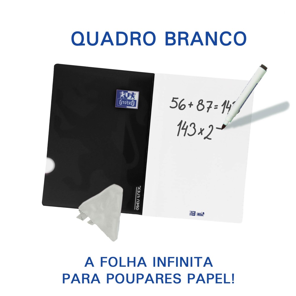Caderno Agrafado Oxford Pautado A4 48 Folhas 90gr