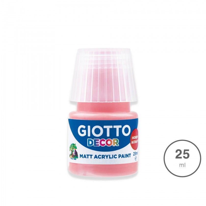 Tinta Acrlica Giotto Decor Rosa Pessego 25ml