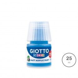 Tinta Acrlica Giotto Decor Azul Ciano 25ml