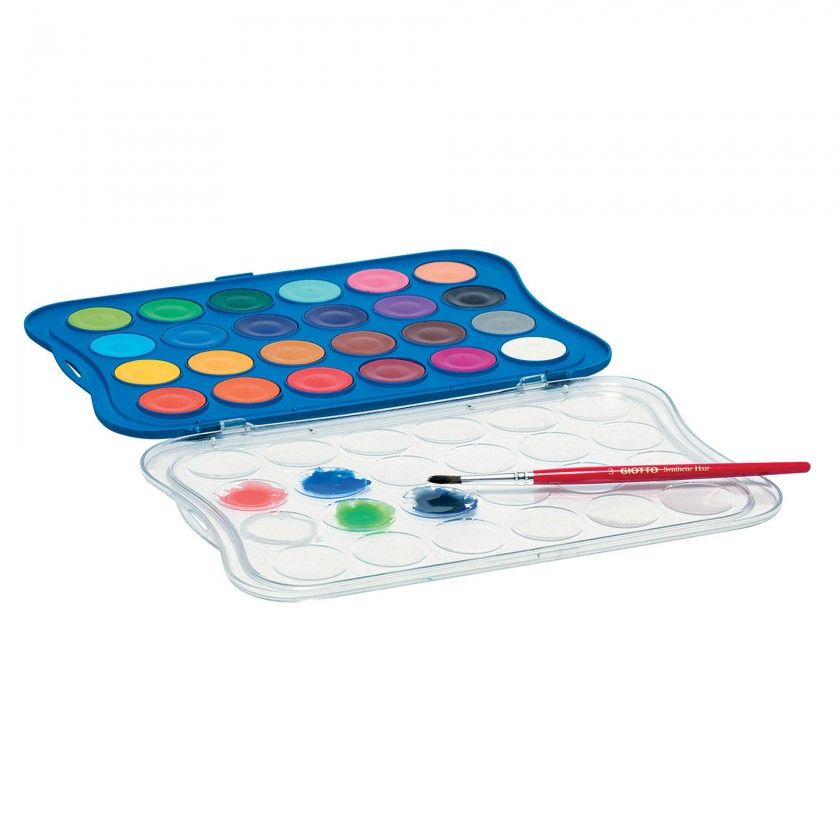 Aguarelas Giotto 24 Cores Aguarelas Giotto 24 Cores