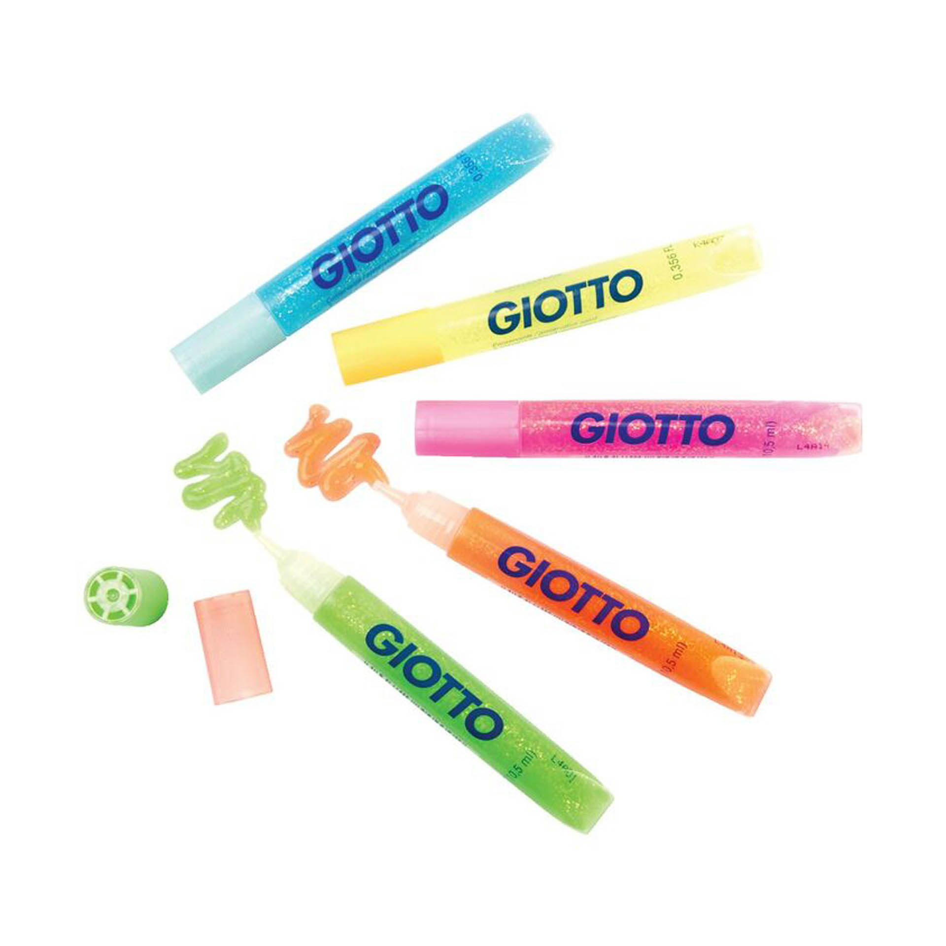 Cola Giotto Glitter Neon 10.5ml 5 Cores