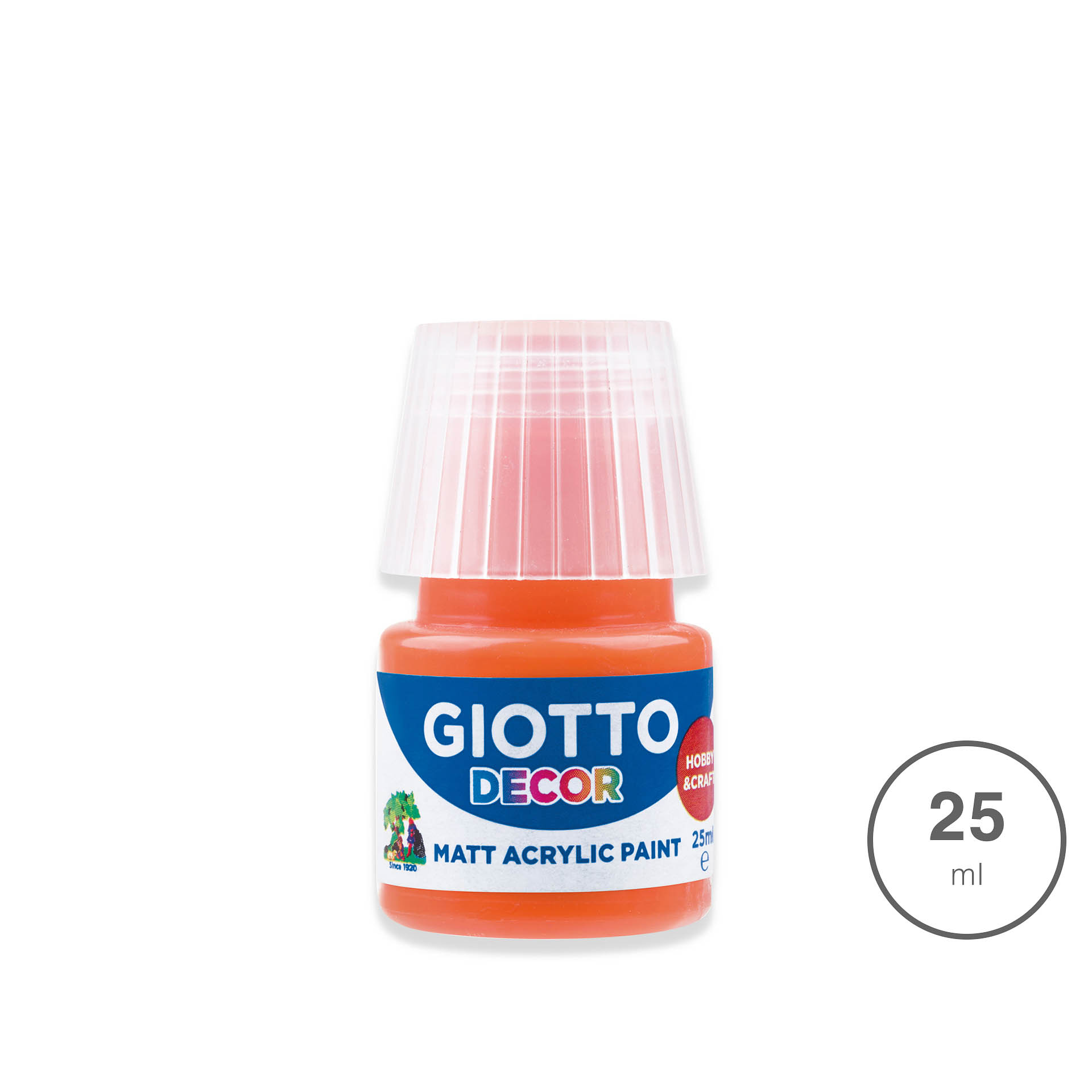 Tinta Acrílica Giotto Decor Laranja 25ml
