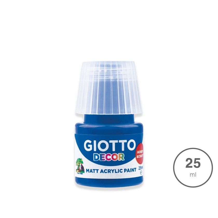 Tinta Acrlica Giotto Decor Azul Ultramarino 25ml