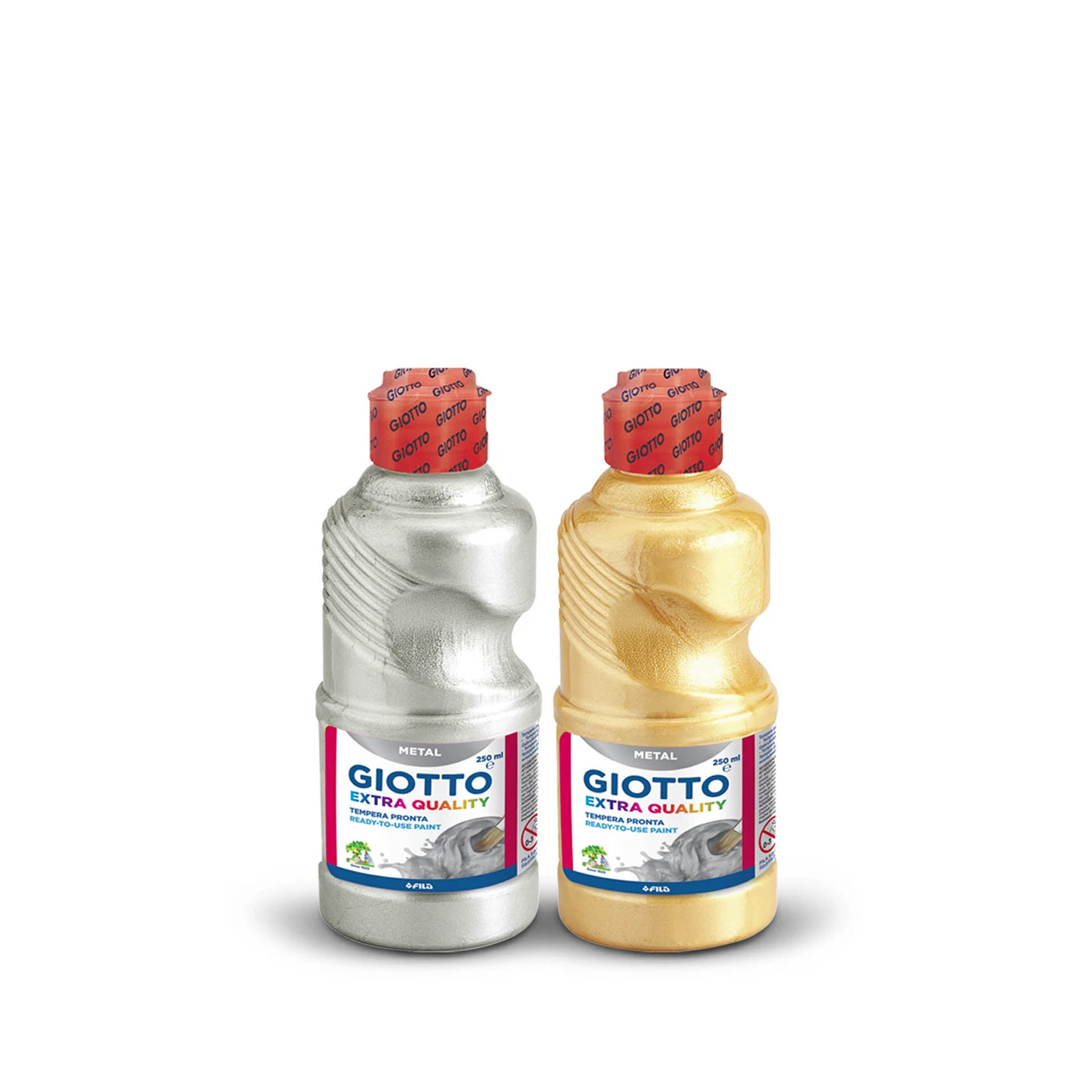 Guache Giotto Extra Quality Metal Prata 250ml
