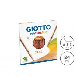 Lpis Cor Giotto Naturale 3.3mm 24 Cores