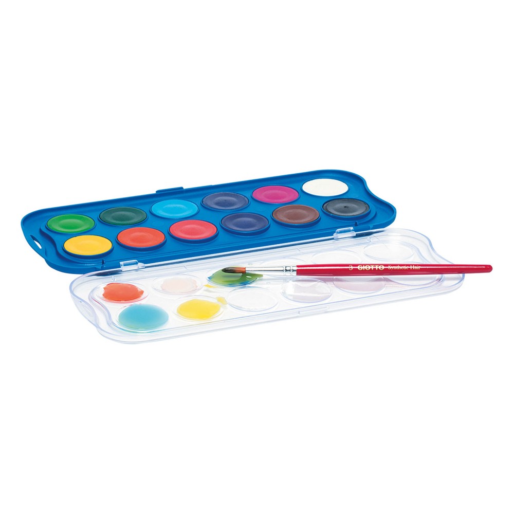 Aguarelas Giotto 12 Cores