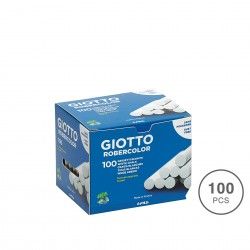 Paus Giz Giotto Robercolor Branco 100 Unidades
