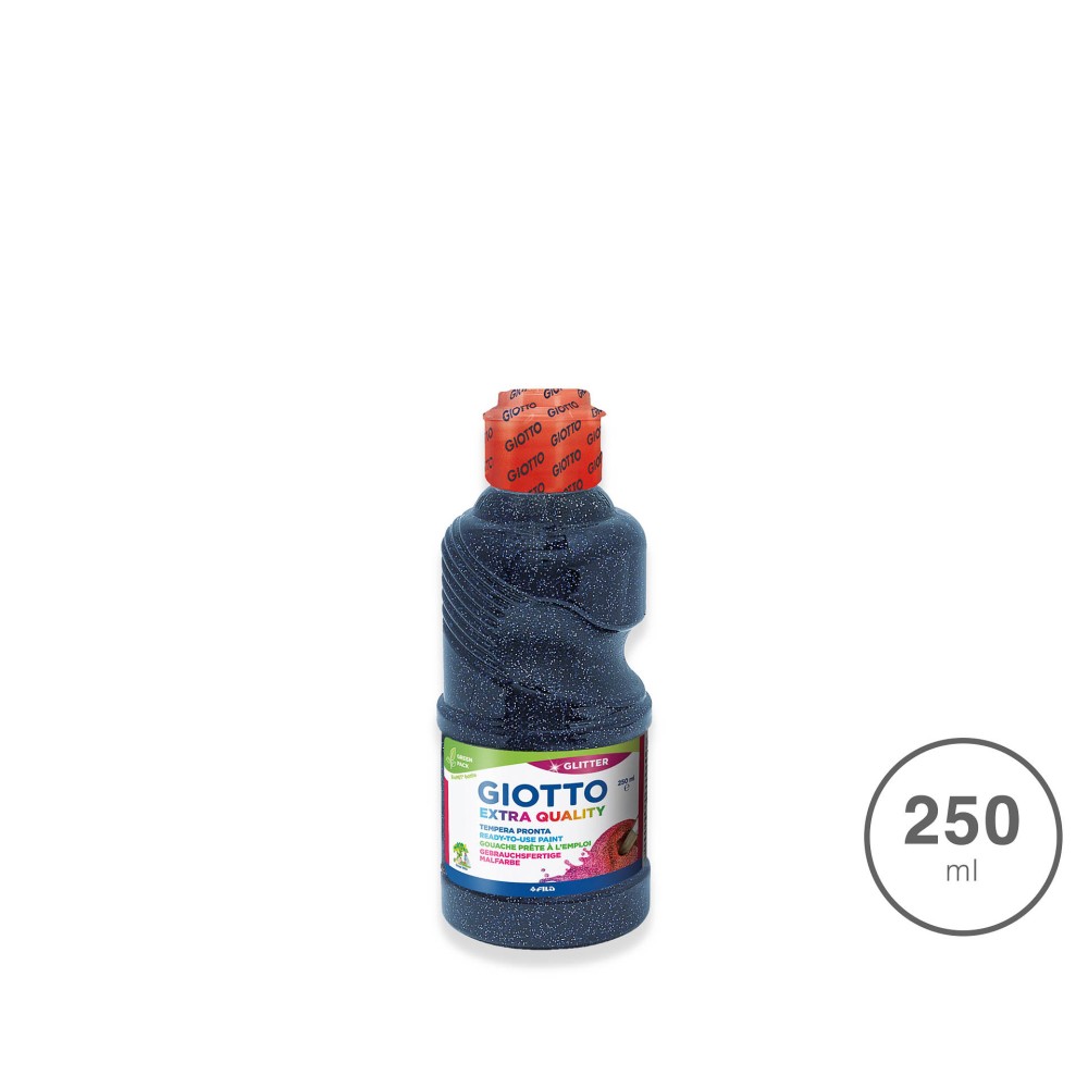 Guache Giotto Extra Quality Glitter Azul Escuro 250ml