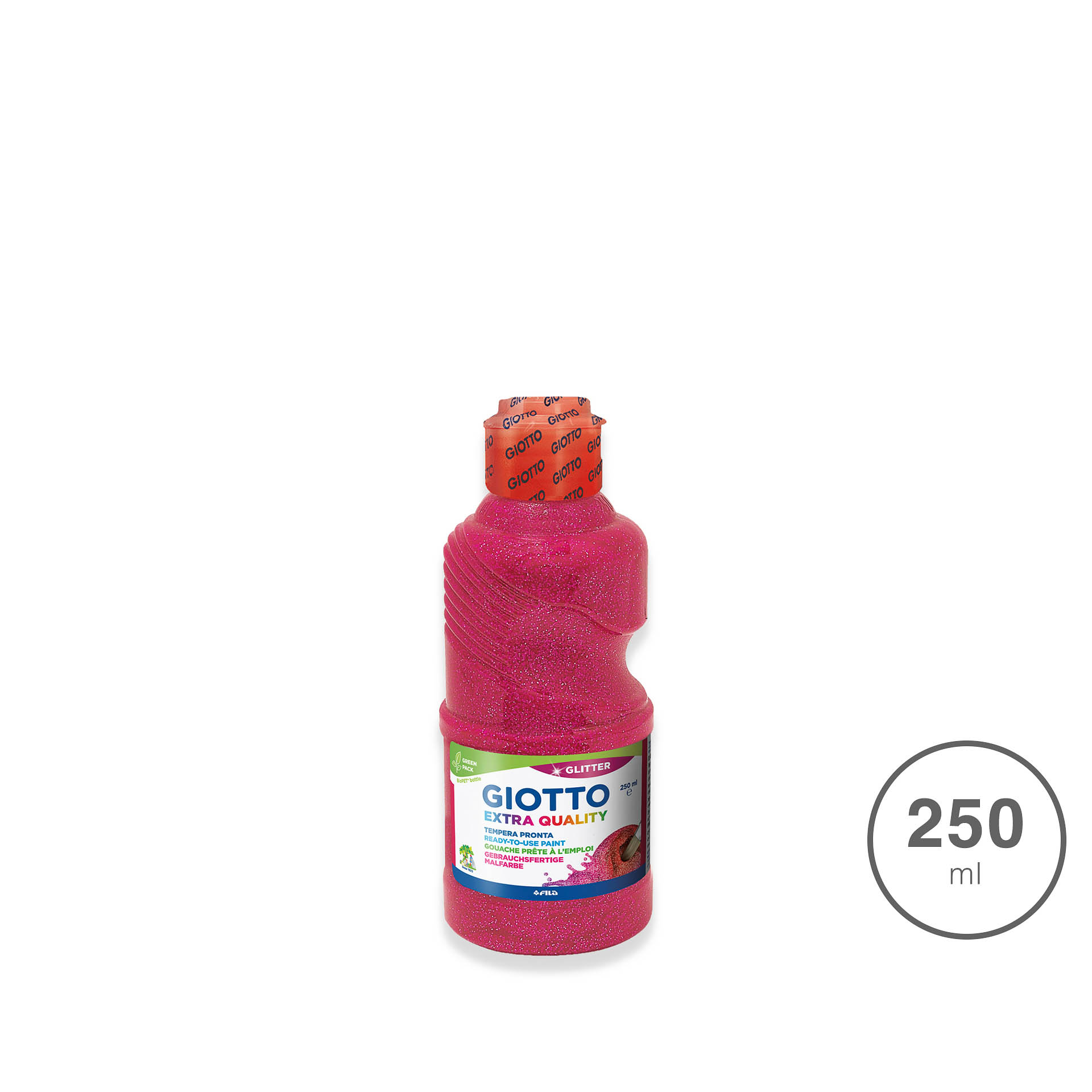 Guache Giotto Extra Quality Glitter Magenta 250ml