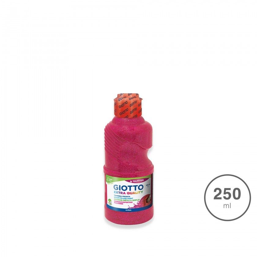 Guache Giotto Extra Quality Glitter Magenta 250ml