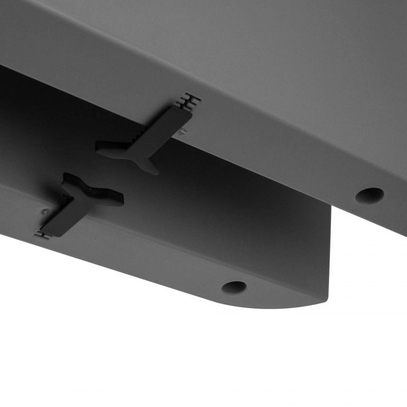 Floreira Capri Varanda 60X30X30cm 26.8L Antracite