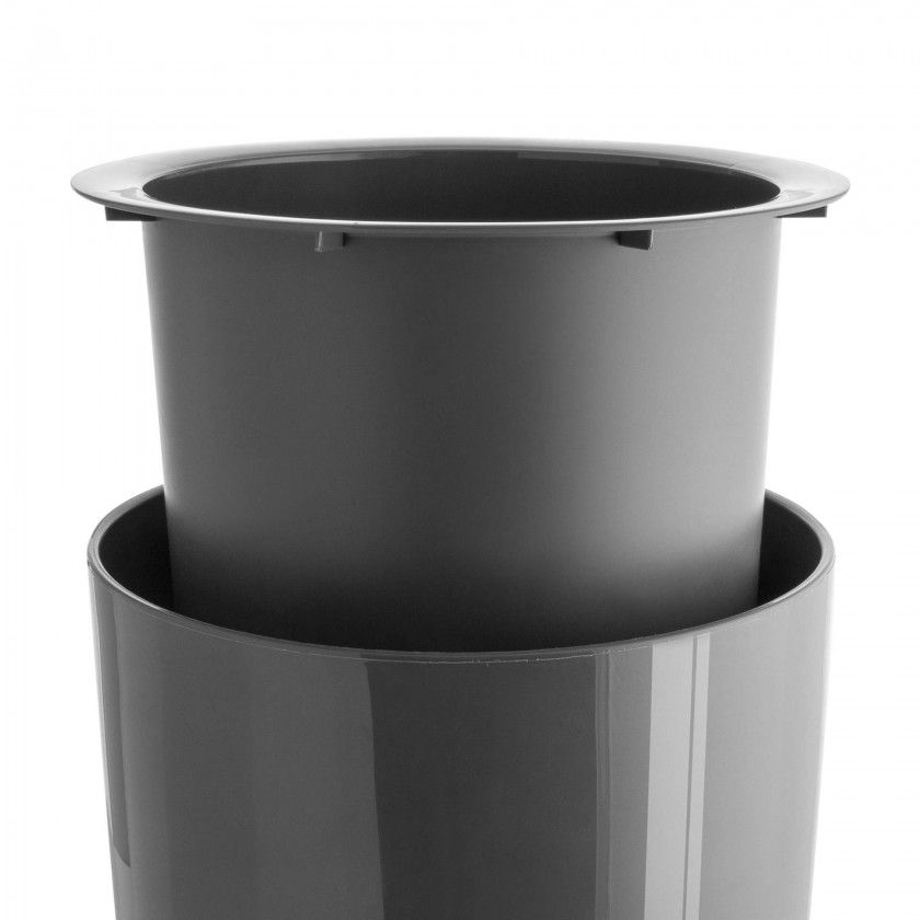 Vaso Santorini Ø40X78cm 72L Antracite Vaso Santorini Ø40X78cm 72L Antracite