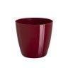 Vaso San Remo Com Rodas 36X33.5cm 25L Vermelho Escuro