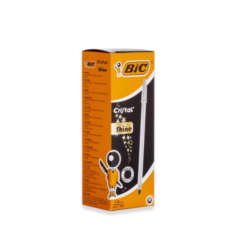 Esferogr�fica Bic Cristal Shine Preto - Image product