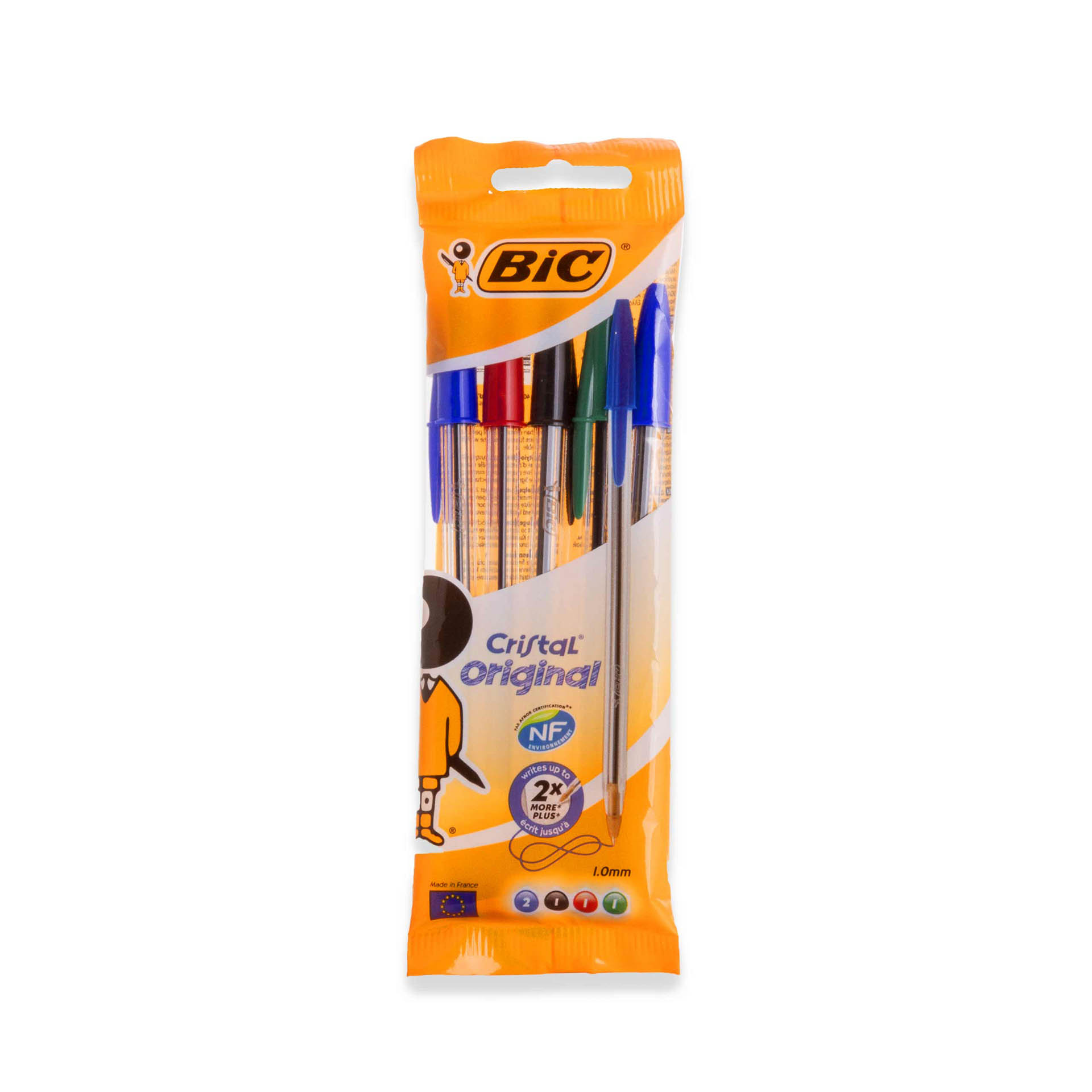 Esferográfica Bic Cristal Original Pack 5