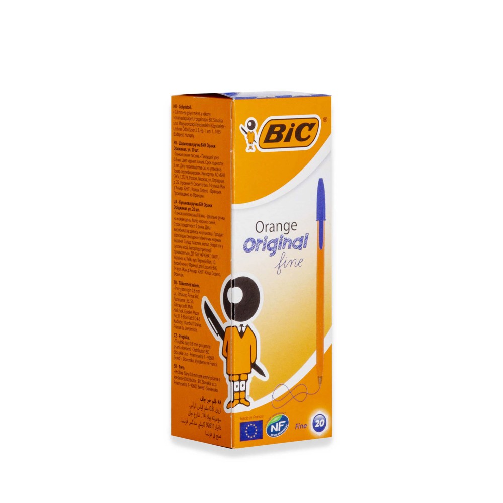 Esferográfica Bic Orange Original Fine 0.8mm