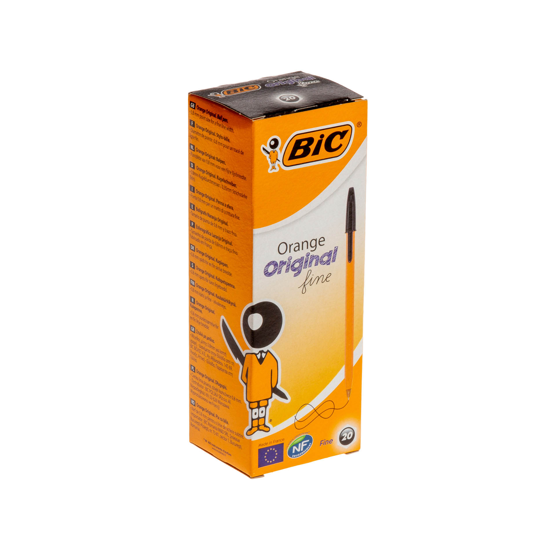 Esferográfica Bic Orange Original Fine 0.8mm