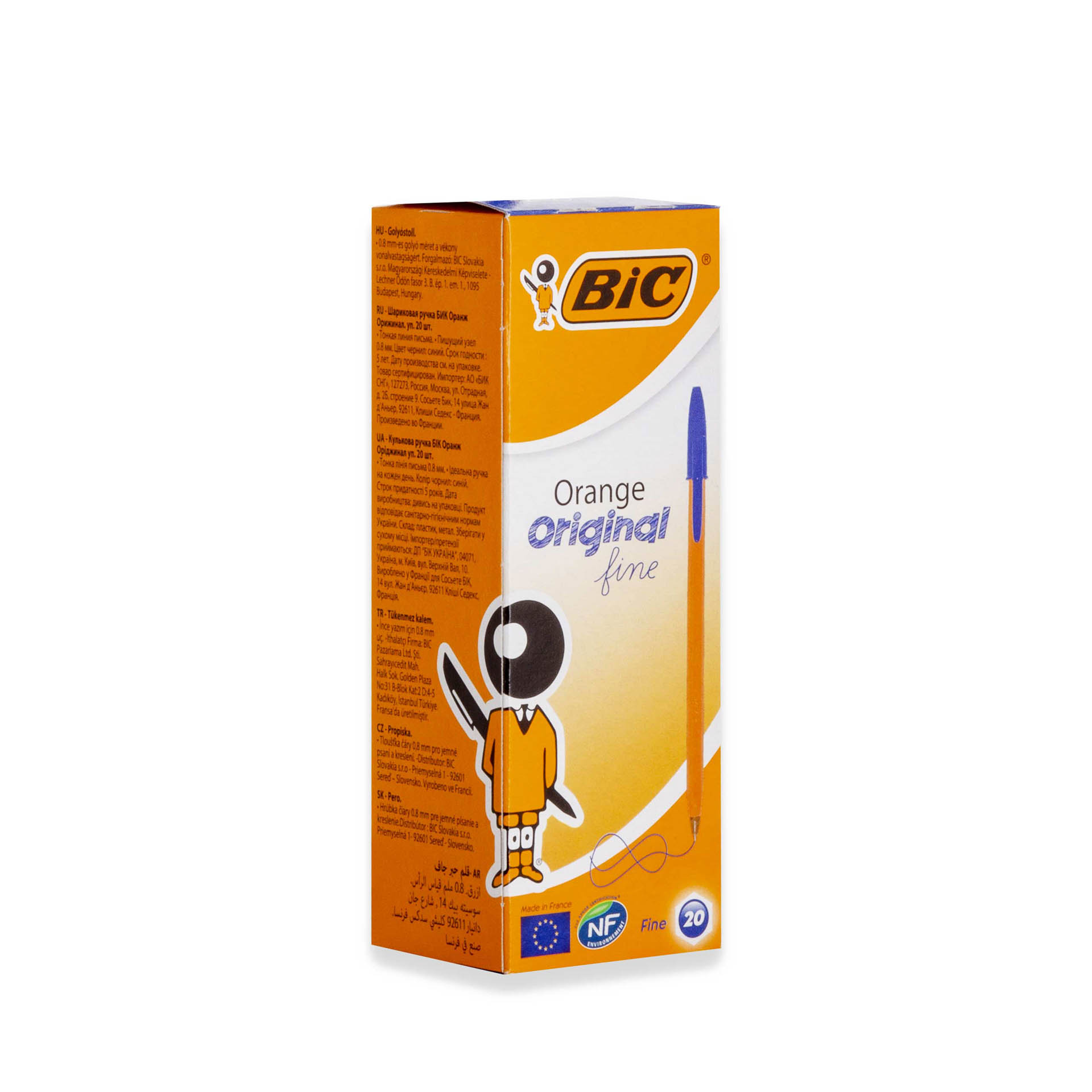 Esferográfica Bic Orange Original Fine 0.8mm