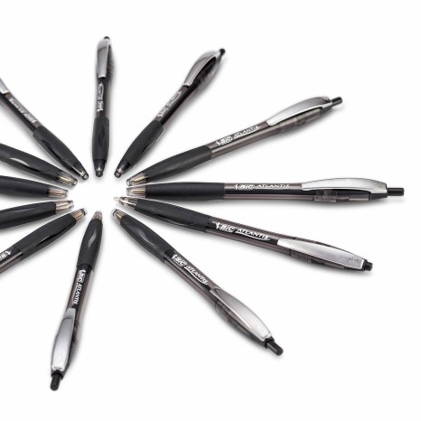 Esferogr�fica Bic Atlantis Soft Preto - Image product