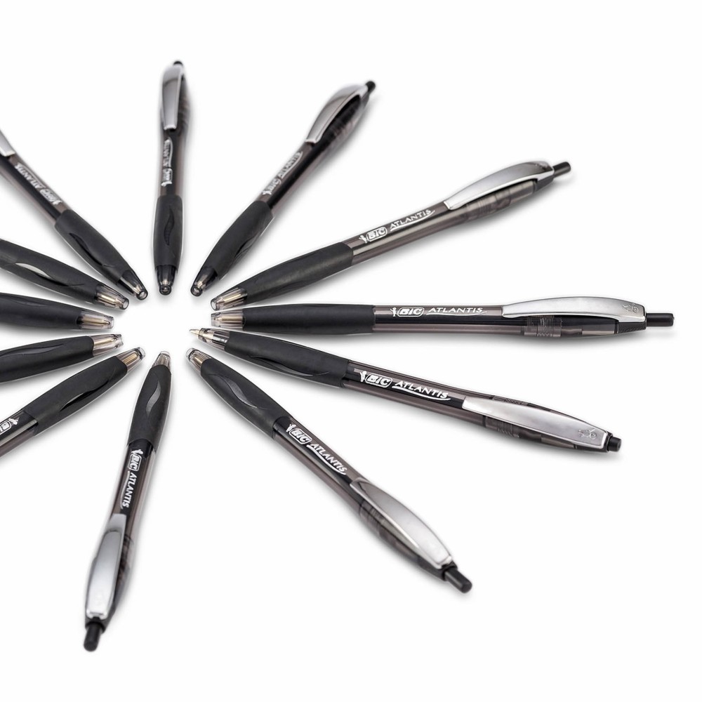 Esferográfica Bic Atlantis Soft Preto