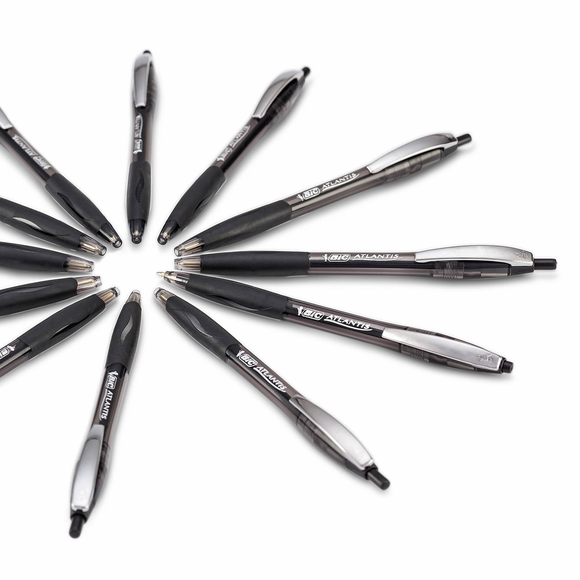 Esferográfica Bic Atlantis Soft Preto