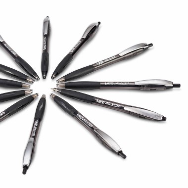 Esferográfica Bic Atlantis Soft Preto