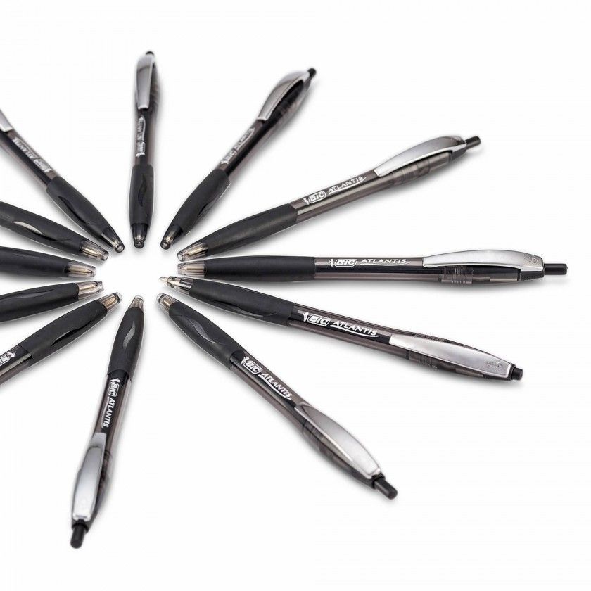 Esferogrfica Bic Atlantis Soft Preto