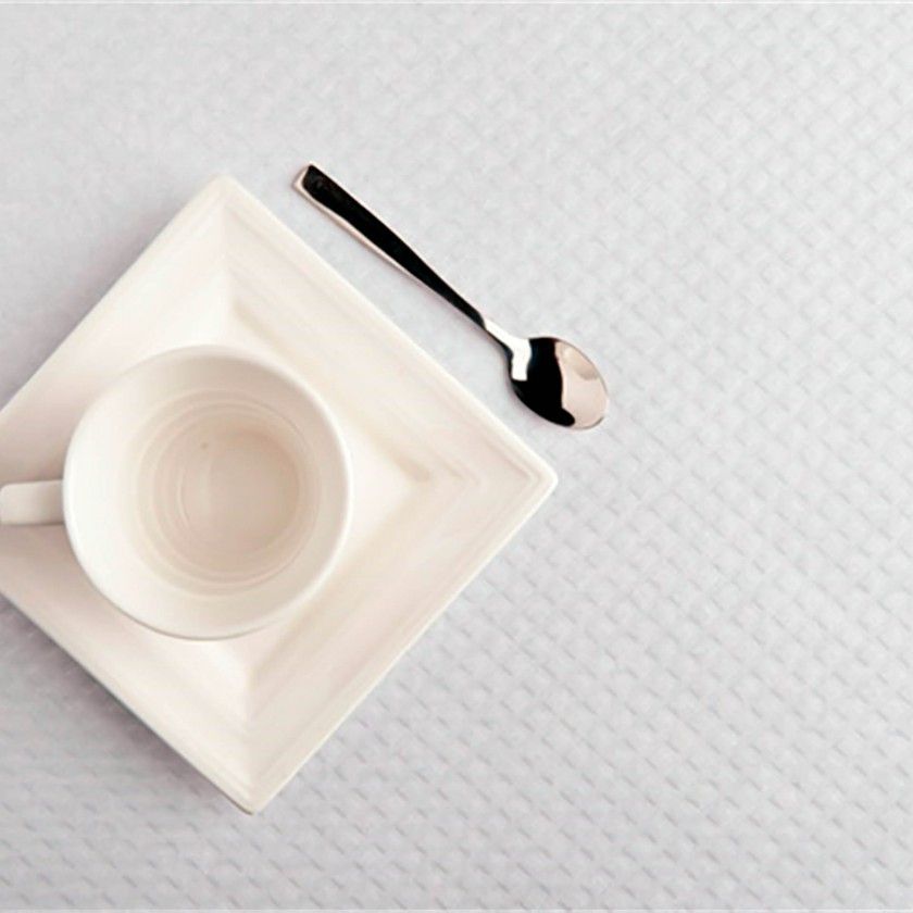 Rolo Toalha Mesa Papel Branco 1.2cmX100m