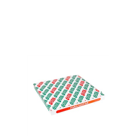 Caixa Cartão para Pizza 40X40X3.5cm Pack 100 - Image product