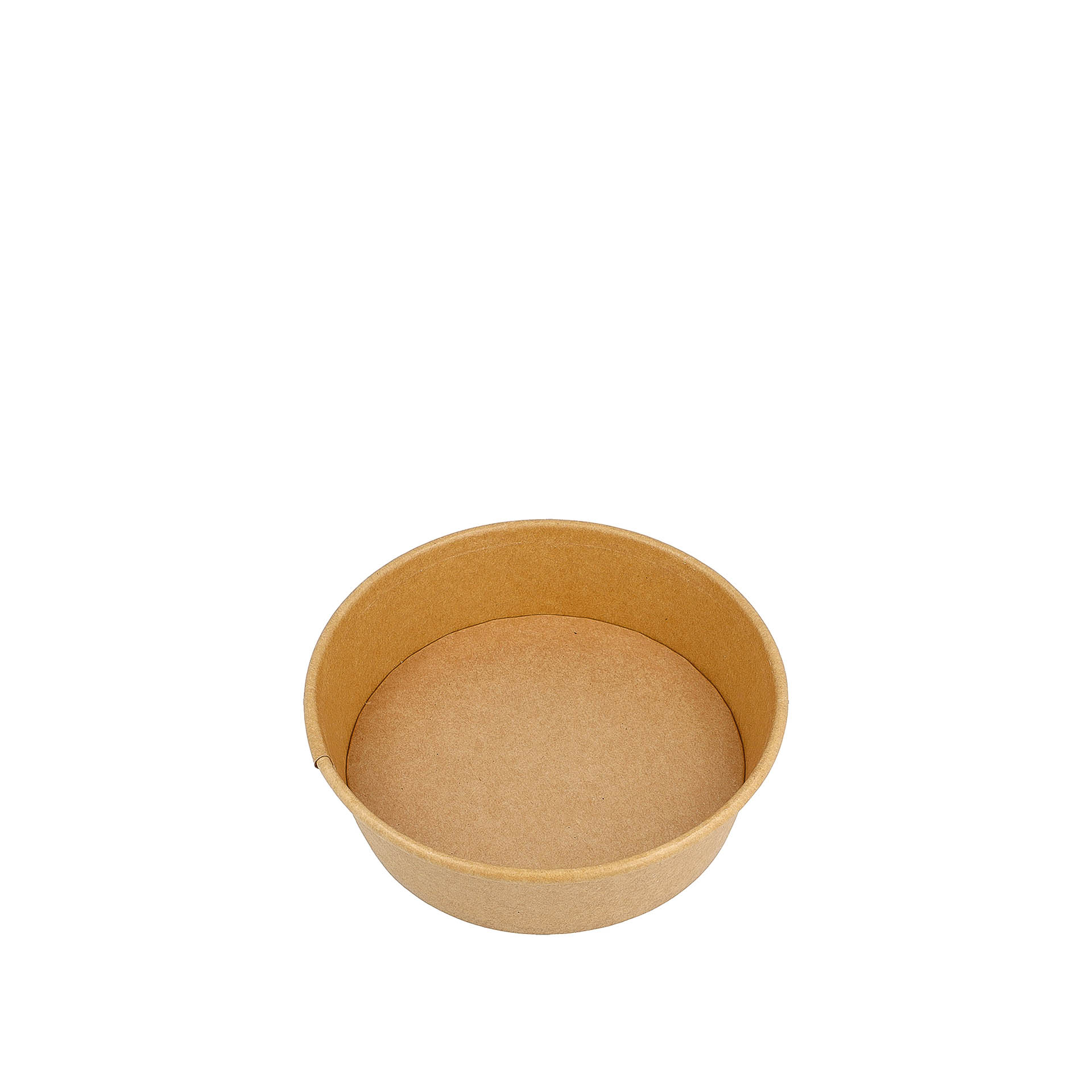 Saladeira Cartão Kraft Redondo 1300ml 18.7X8cm Pack 50