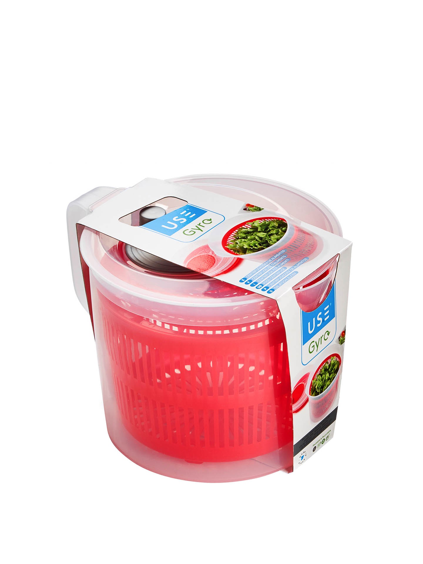 Centrifugadora Salada Redondo Cristal 19X15cm