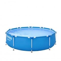 Piscina Steel Pro 305X76CM + Bomba Filtrar