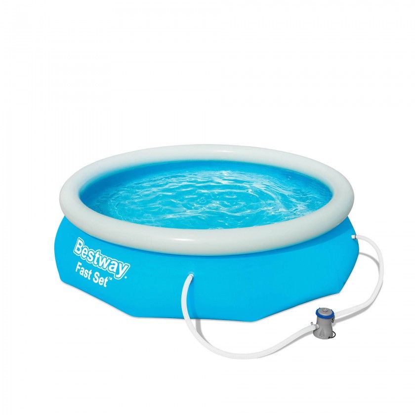 Piscina Fast Set 305X76CM + Bomba Filtrar Piscina Fast Set 305X76CM + Bomba Filtrar