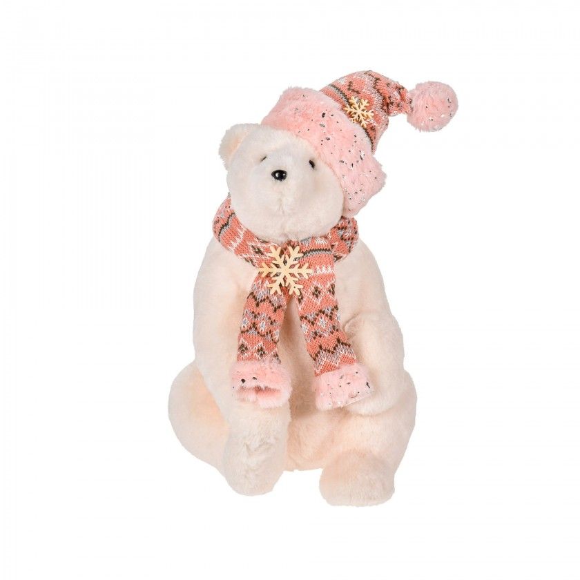 Urso Polar Rosa 35CM Urso Polar Rosa 35CM