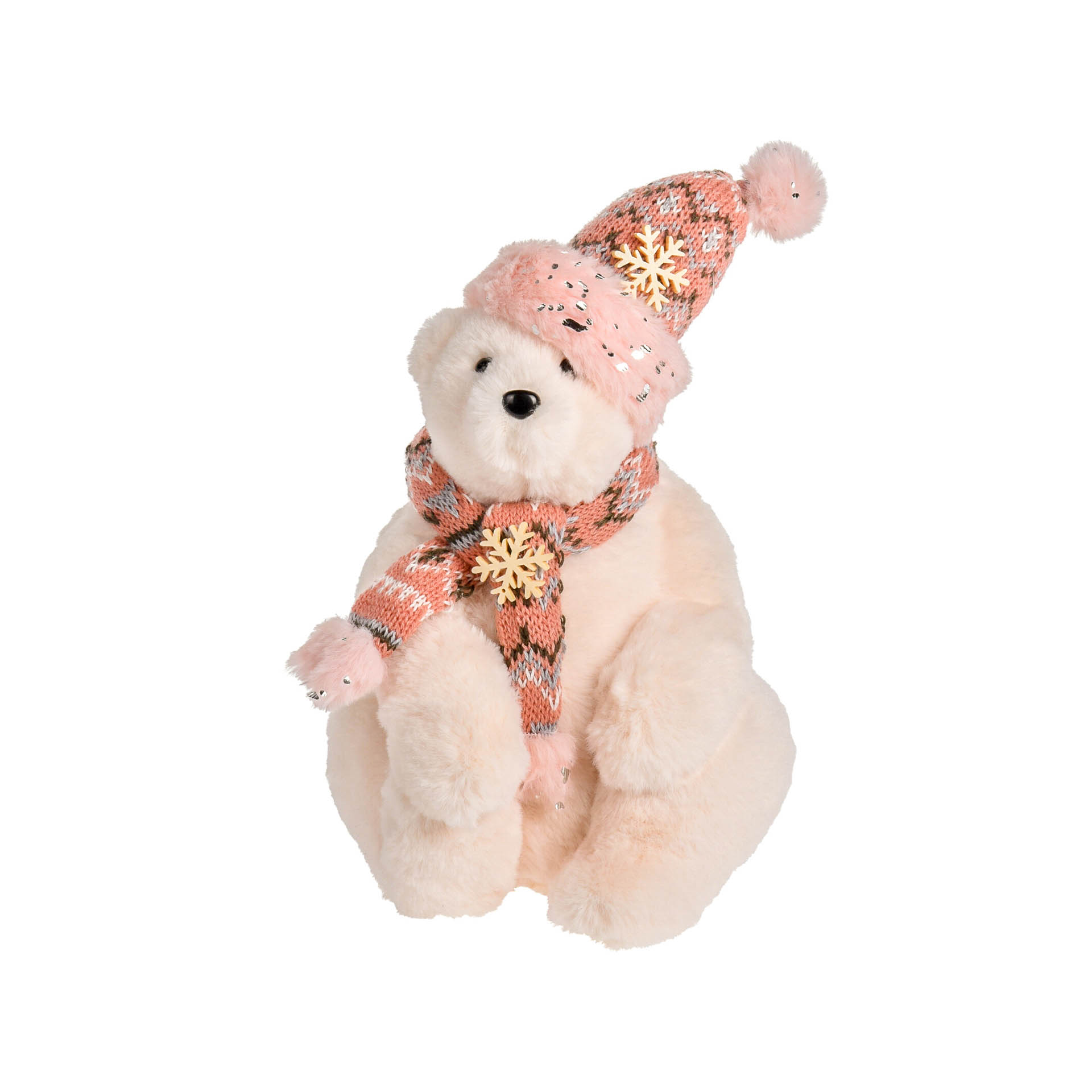 Urso Polar Rosa 31CM