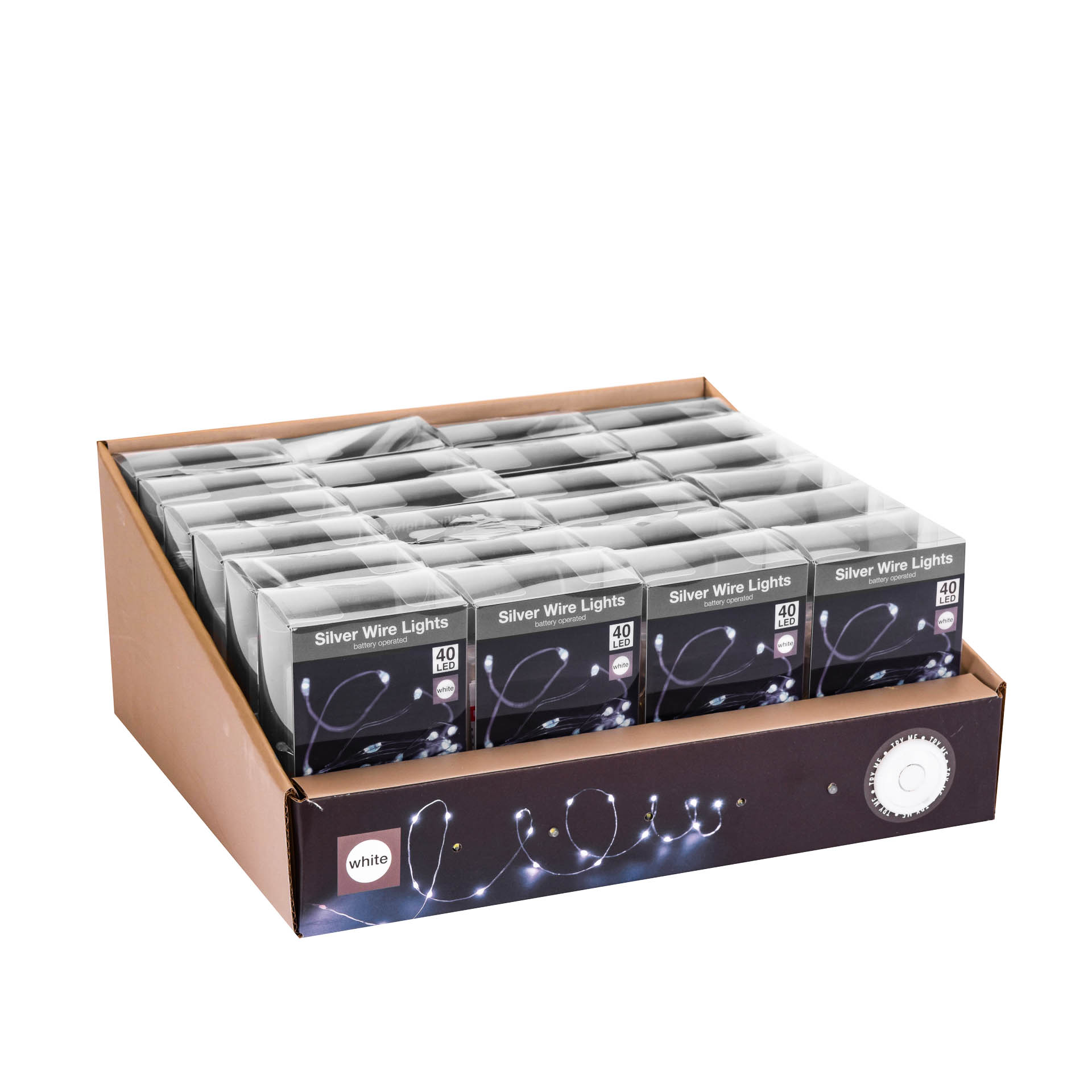 Grinalda 40 Leds Luz Fria