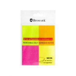 Bloco Notas Aderentes Bismark 4 Cores