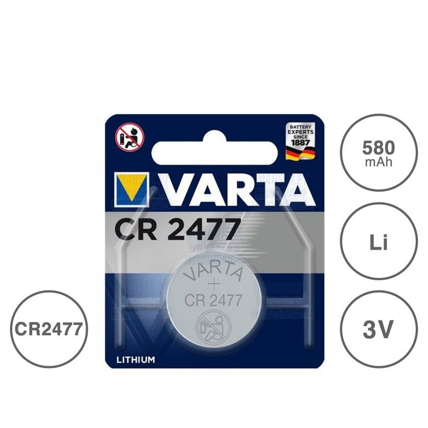 Pilha Varta Boto CR2477