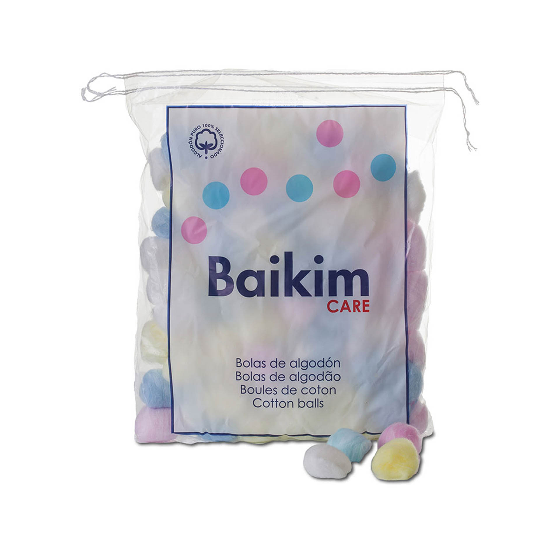Algodão Baikim Bolas Coloridas 65G