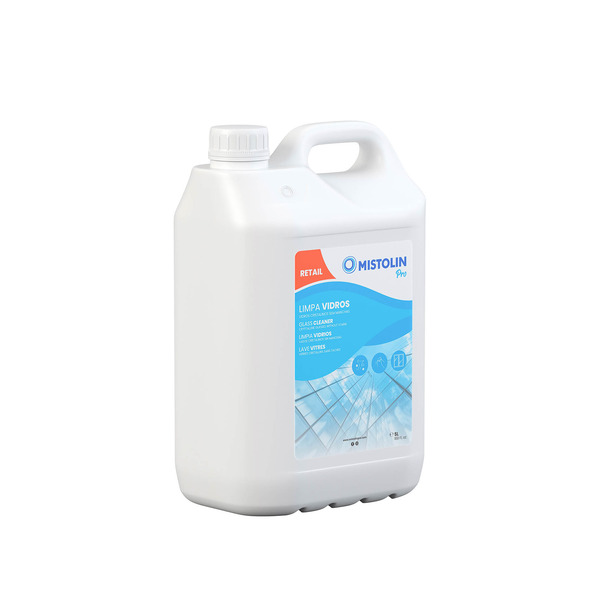 Limpa Vidros Mistolin Pro 5000ml