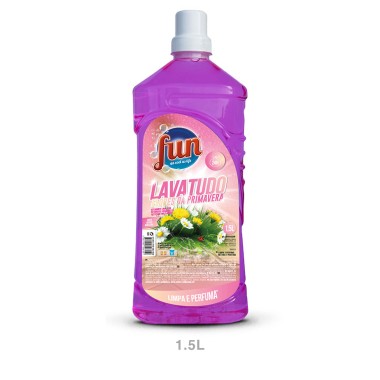 Detergente Lava Tudo Fun Flores Primavera 1500ml