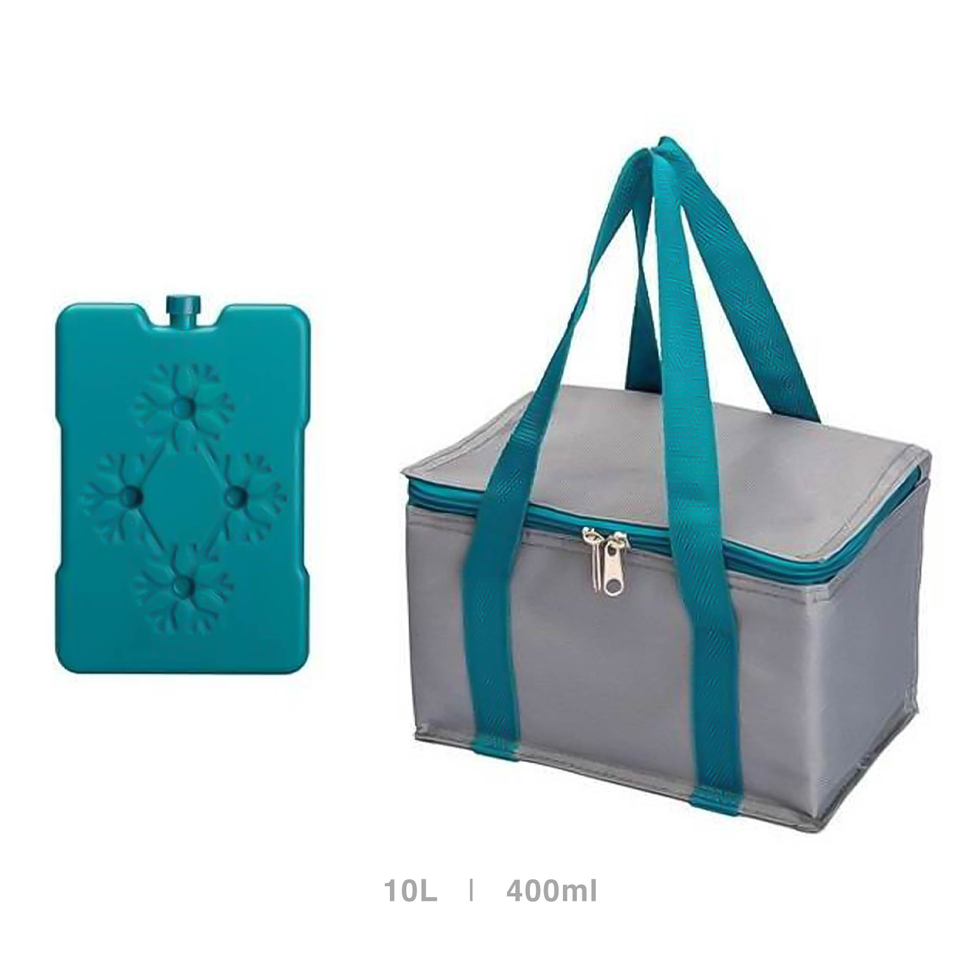 Saco Térmico 10L + Acumulador Gelo 400ml